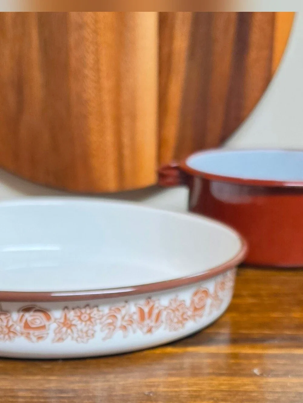 White and Brown Metal Cookware
